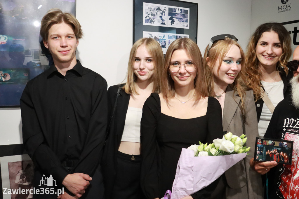 Fotorelacja: Wernisaż wystawy ArtStart w MOK Zawiercie