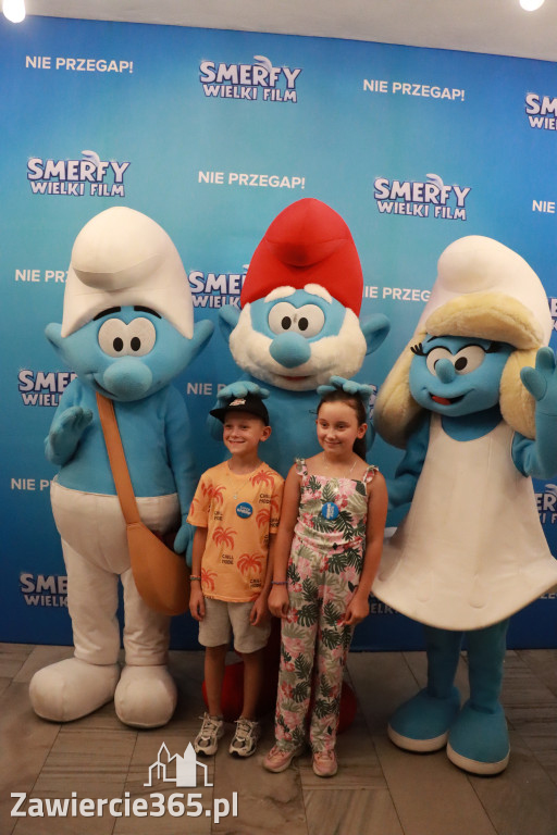 Fotorelacja: Smerfy w MOK Zawiercie