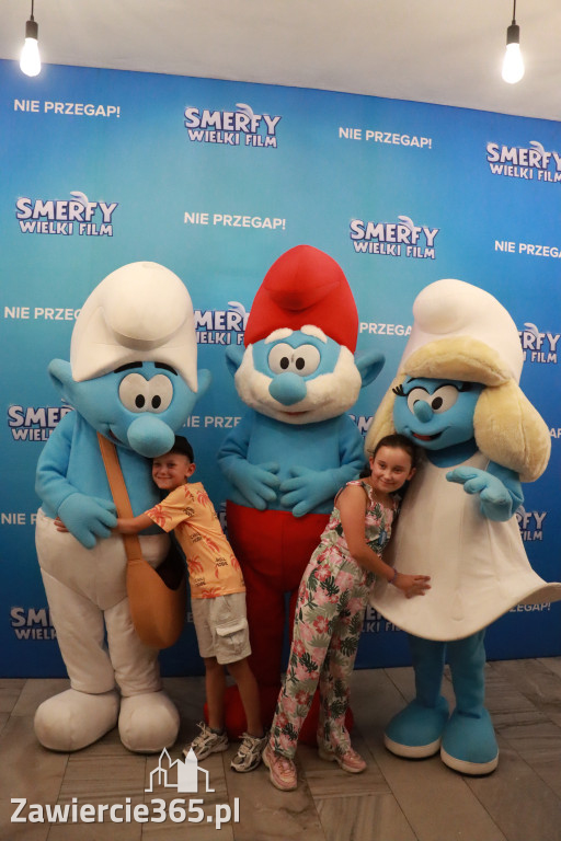 Fotorelacja: Smerfy w MOK Zawiercie