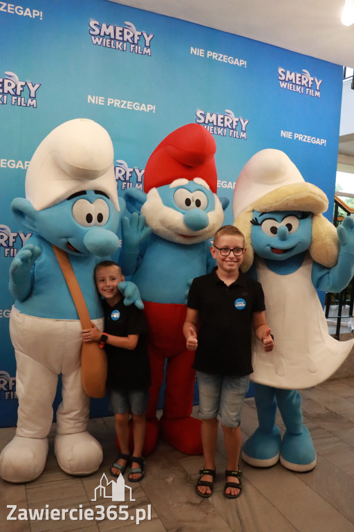Fotorelacja: Smerfy w MOK Zawiercie