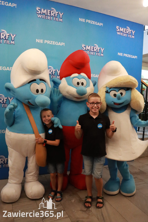 Fotorelacja: Smerfy w MOK Zawiercie
