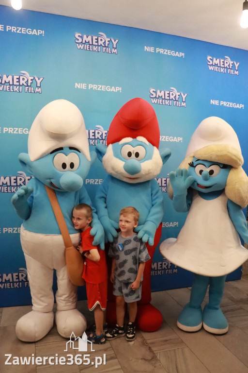 Fotorelacja: Smerfy w MOK Zawiercie