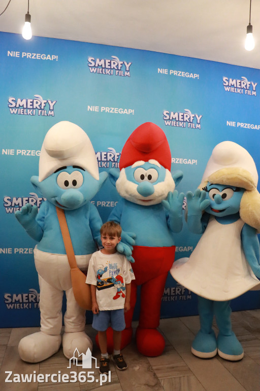 Fotorelacja: Smerfy w MOK Zawiercie