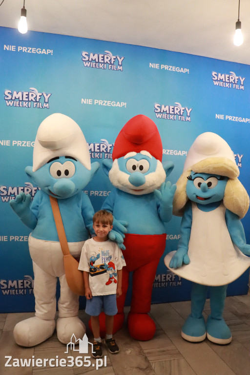Fotorelacja: Smerfy w MOK Zawiercie