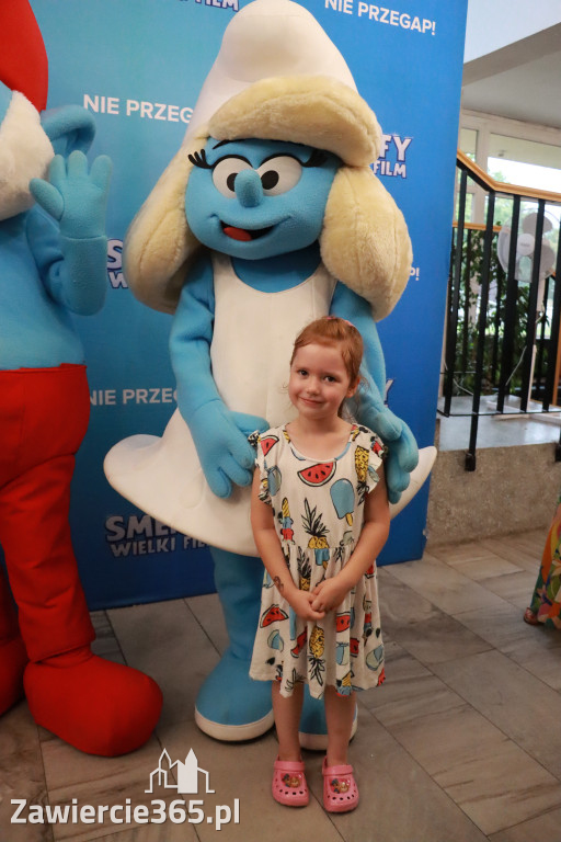 Fotorelacja: Smerfy w MOK Zawiercie