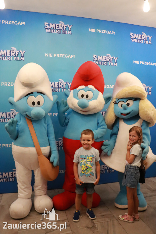 Fotorelacja: Smerfy w MOK Zawiercie