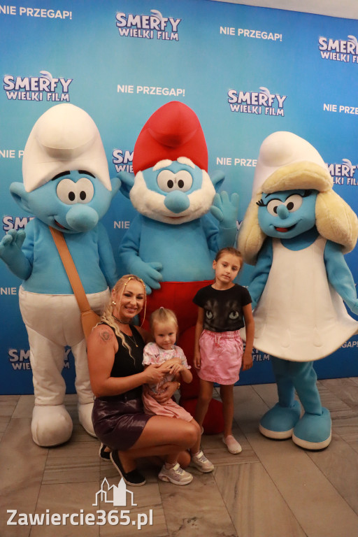 Fotorelacja: Smerfy w MOK Zawiercie