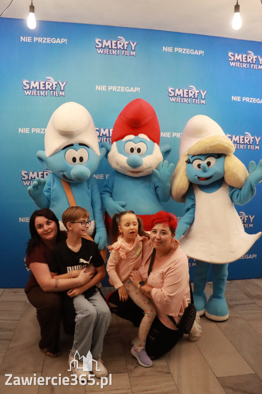 Fotorelacja: Smerfy w MOK Zawiercie