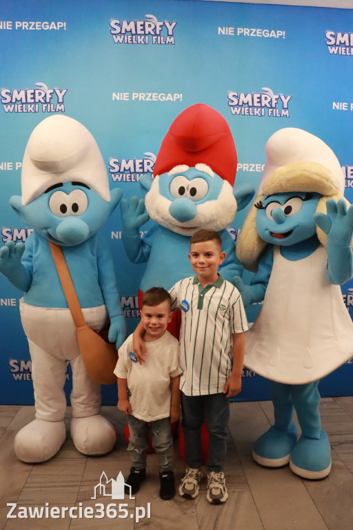Fotorelacja: Smerfy w MOK Zawiercie