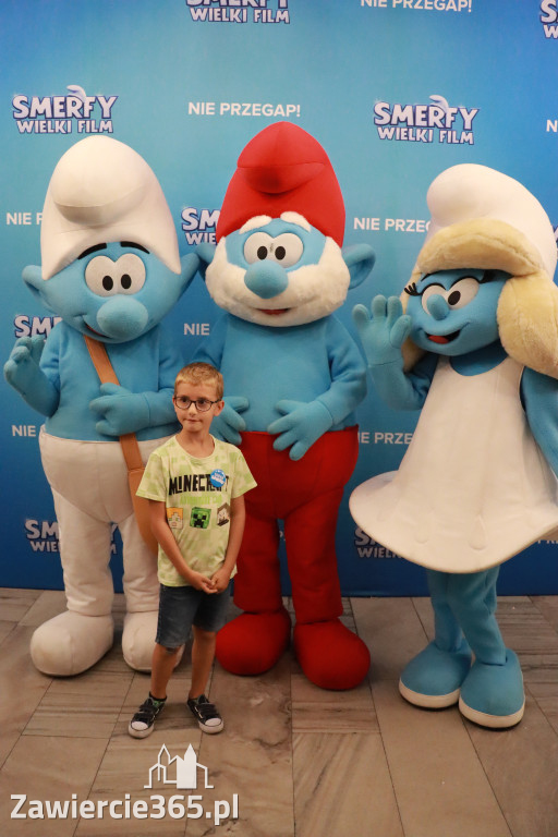 Fotorelacja: Smerfy w MOK Zawiercie