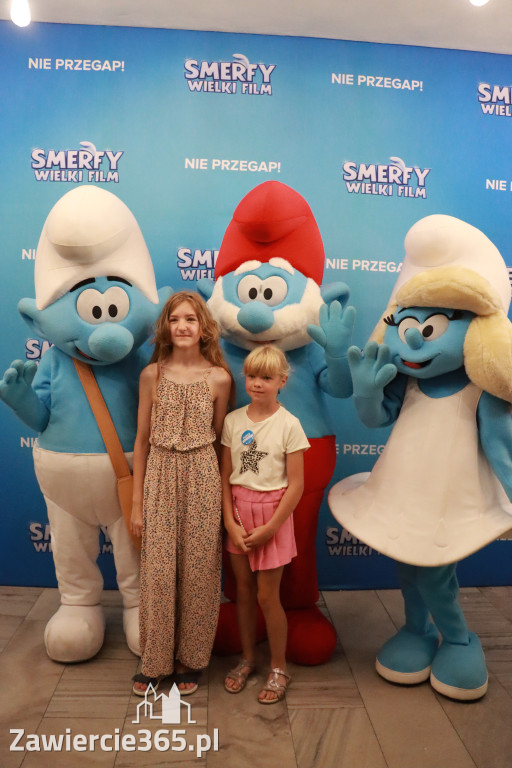 Fotorelacja: Smerfy w MOK Zawiercie