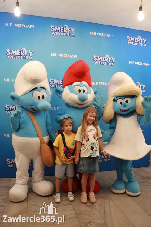 Fotorelacja: Smerfy w MOK Zawiercie