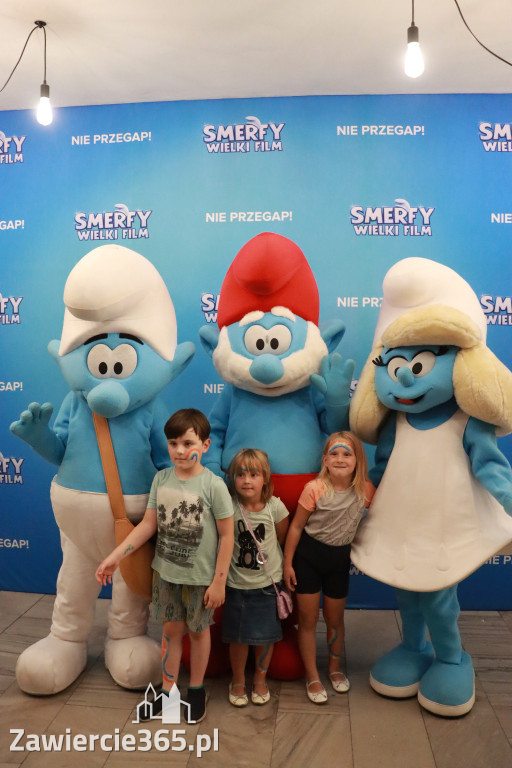 Fotorelacja: Smerfy w MOK Zawiercie