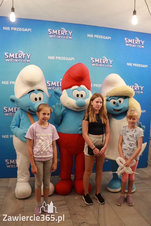 Fotorelacja: Smerfy w MOK Zawiercie