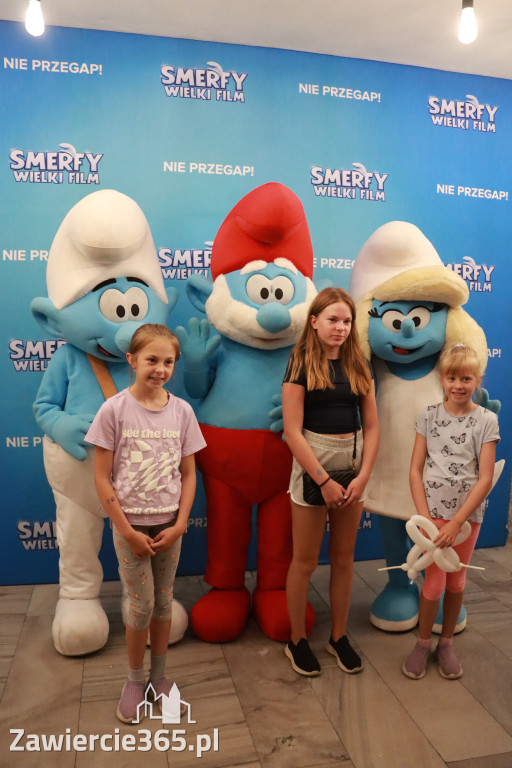 Fotorelacja: Smerfy w MOK Zawiercie