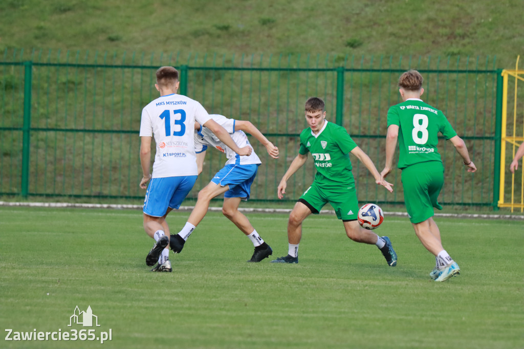 Warta Zawiercie odniosła skromne, ale zasłużone zwycięstwo 1:0 nad MKS Myszków
