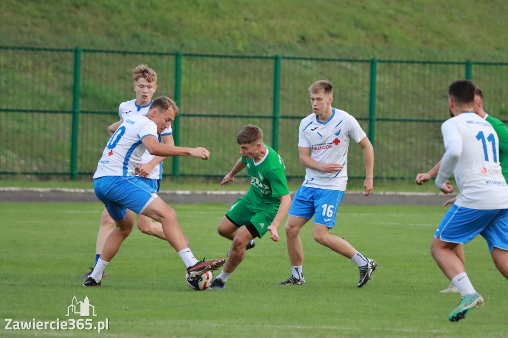 Warta Zawiercie odniosła skromne, ale zasłużone zwycięstwo 1:0 nad MKS Myszków