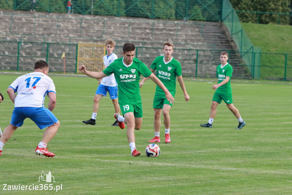 Warta Zawiercie odniosła skromne, ale zasłużone zwycięstwo 1:0 nad MKS Myszków