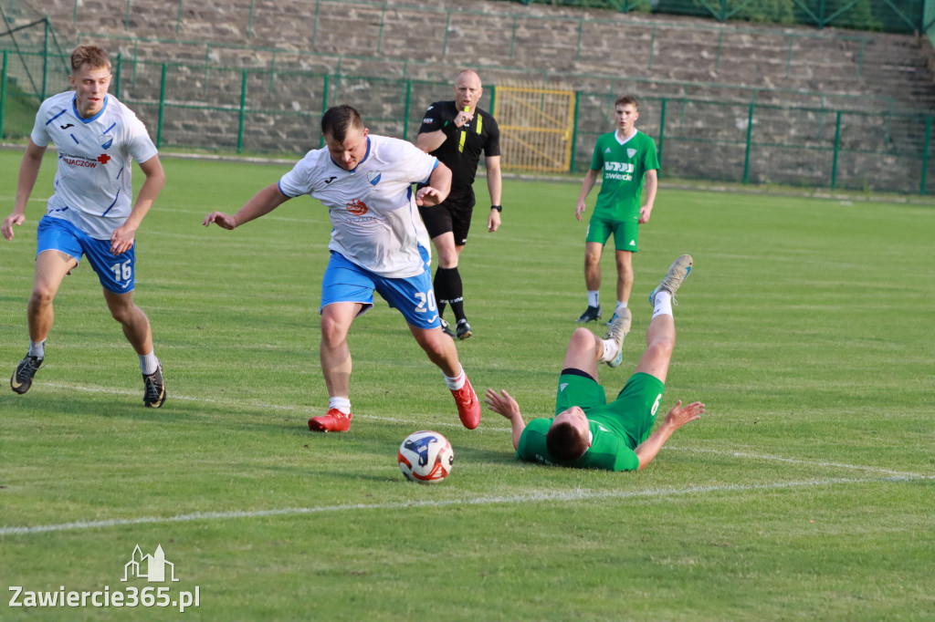 Warta Zawiercie odniosła skromne, ale zasłużone zwycięstwo 1:0 nad MKS Myszków