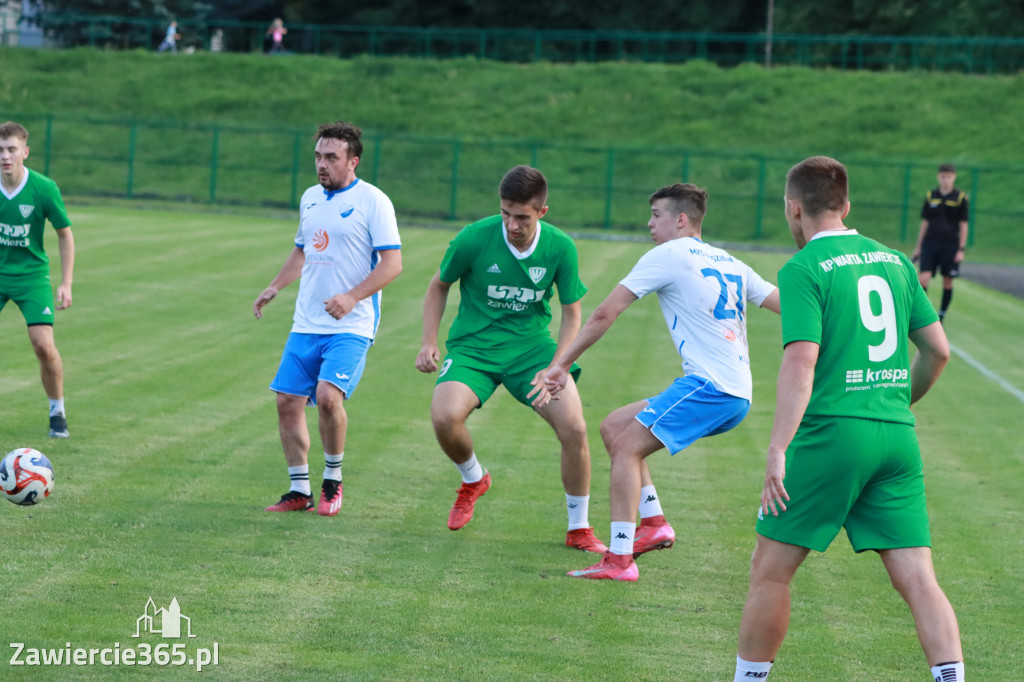 Warta Zawiercie odniosła skromne, ale zasłużone zwycięstwo 1:0 nad MKS Myszków