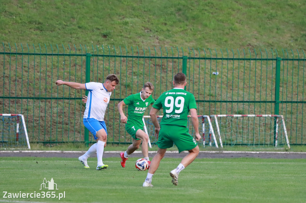 Warta Zawiercie odniosła skromne, ale zasłużone zwycięstwo 1:0 nad MKS Myszków