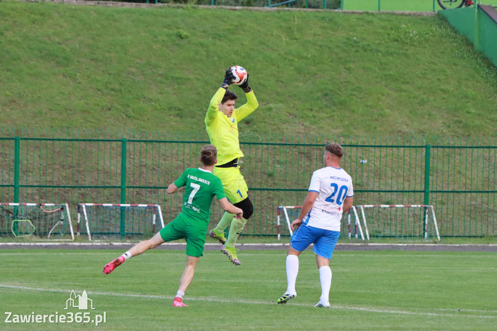 Warta Zawiercie odniosła skromne, ale zasłużone zwycięstwo 1:0 nad MKS Myszków