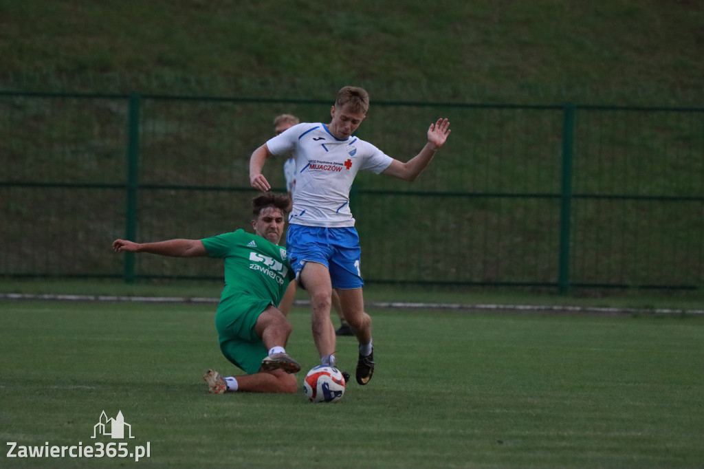 Warta Zawiercie odniosła skromne, ale zasłużone zwycięstwo 1:0 nad MKS Myszków