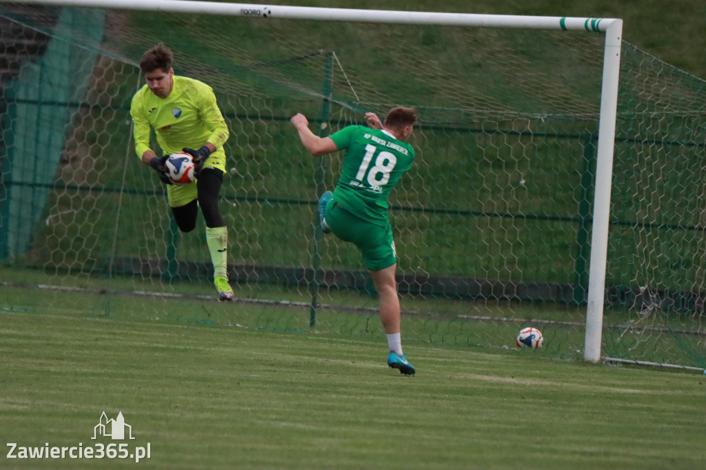 Warta Zawiercie odniosła skromne, ale zasłużone zwycięstwo 1:0 nad MKS Myszków