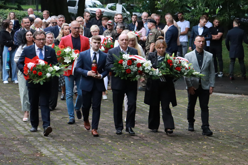 Fotorelacja Zawiercie: 81. rocznica wybuchu Powstania Warszawskiego