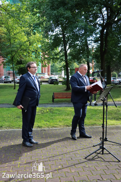 Fotorelacja Zawiercie: 81. rocznica wybuchu Powstania Warszawskiego