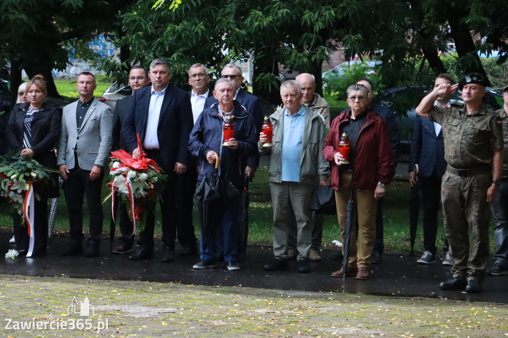 Fotorelacja Zawiercie: 81. rocznica wybuchu Powstania Warszawskiego