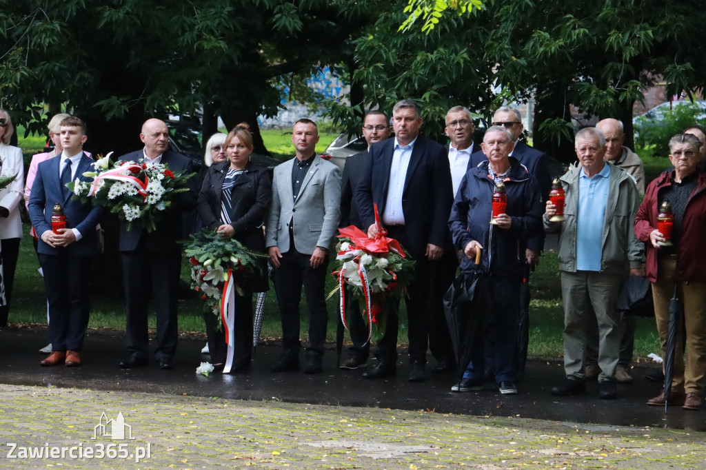 Fotorelacja Zawiercie: 81. rocznica wybuchu Powstania Warszawskiego