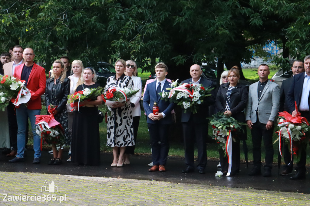 Fotorelacja Zawiercie: 81. rocznica wybuchu Powstania Warszawskiego