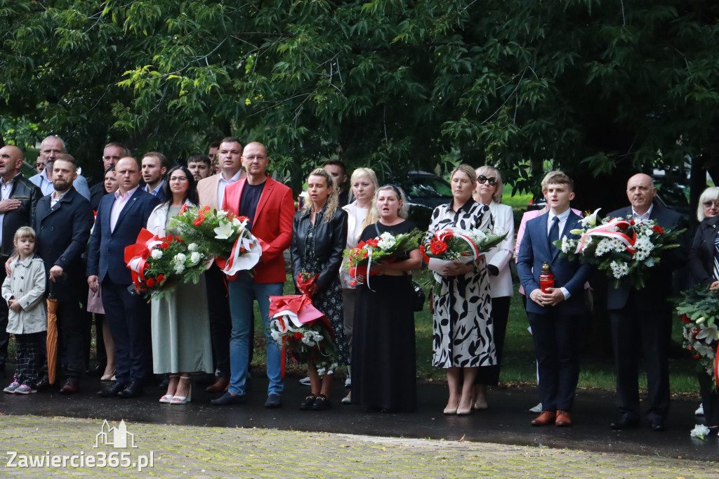 Fotorelacja Zawiercie: 81. rocznica wybuchu Powstania Warszawskiego
