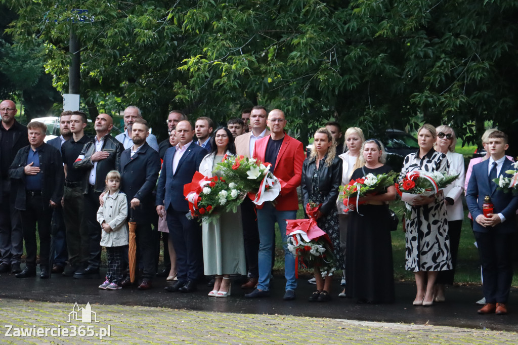 Fotorelacja Zawiercie: 81. rocznica wybuchu Powstania Warszawskiego