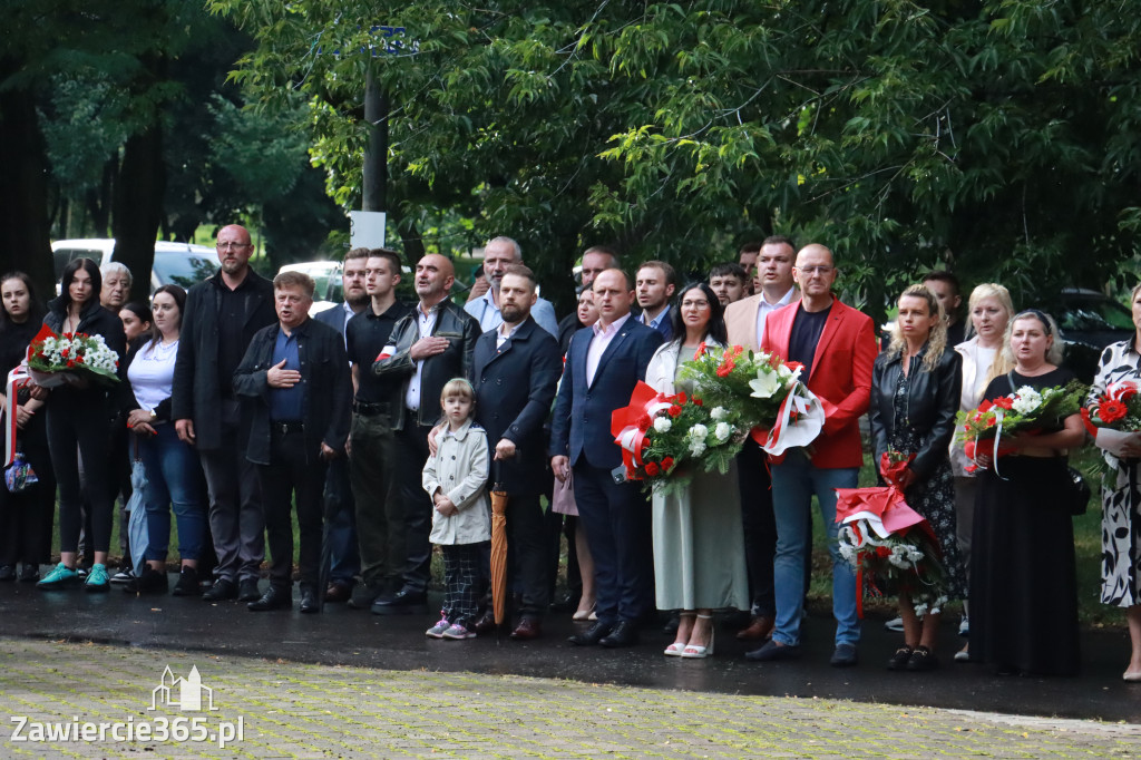 Fotorelacja Zawiercie: 81. rocznica wybuchu Powstania Warszawskiego