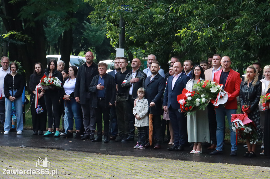 Fotorelacja Zawiercie: 81. rocznica wybuchu Powstania Warszawskiego