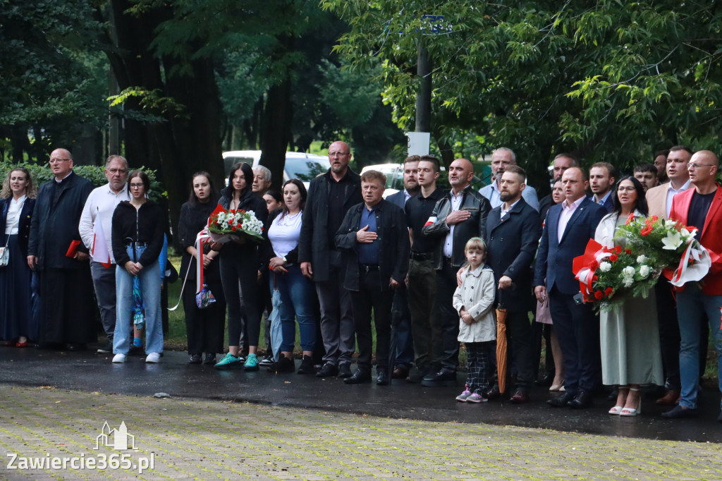 Fotorelacja Zawiercie: 81. rocznica wybuchu Powstania Warszawskiego