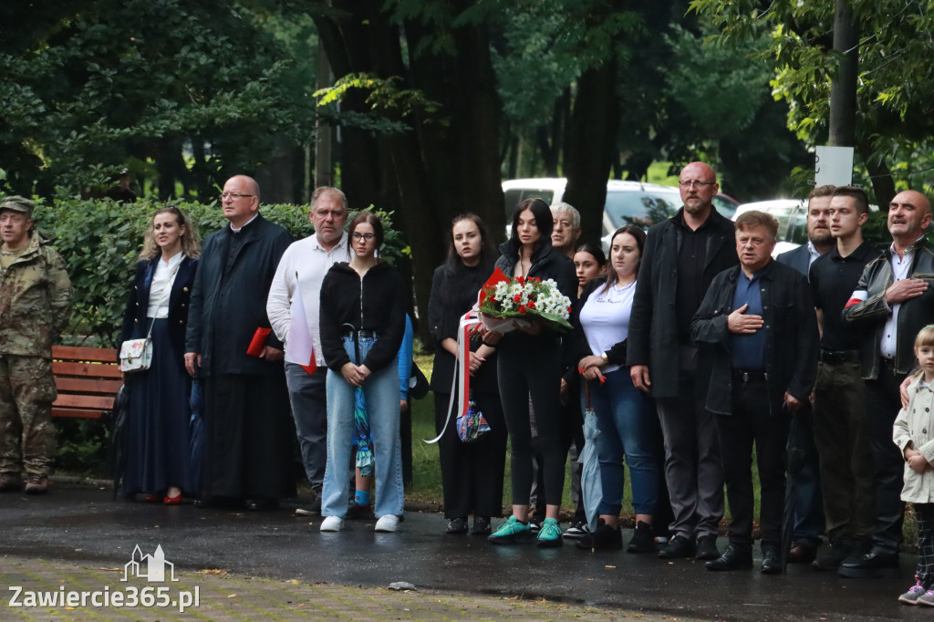 Fotorelacja Zawiercie: 81. rocznica wybuchu Powstania Warszawskiego