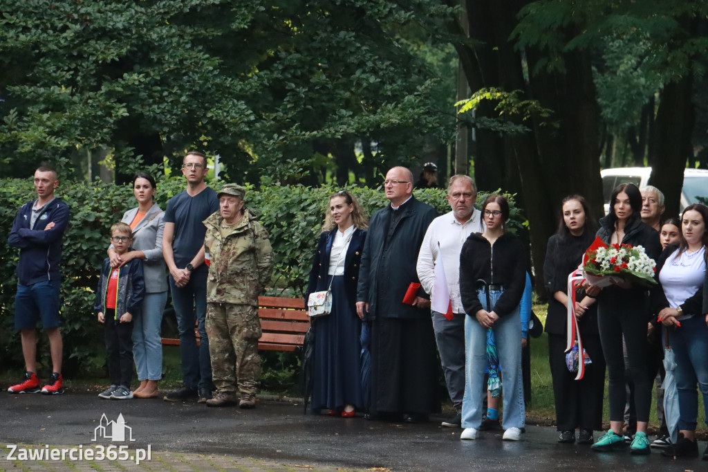 Fotorelacja Zawiercie: 81. rocznica wybuchu Powstania Warszawskiego