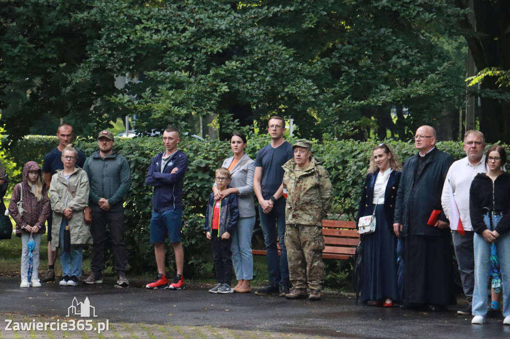 Fotorelacja Zawiercie: 81. rocznica wybuchu Powstania Warszawskiego