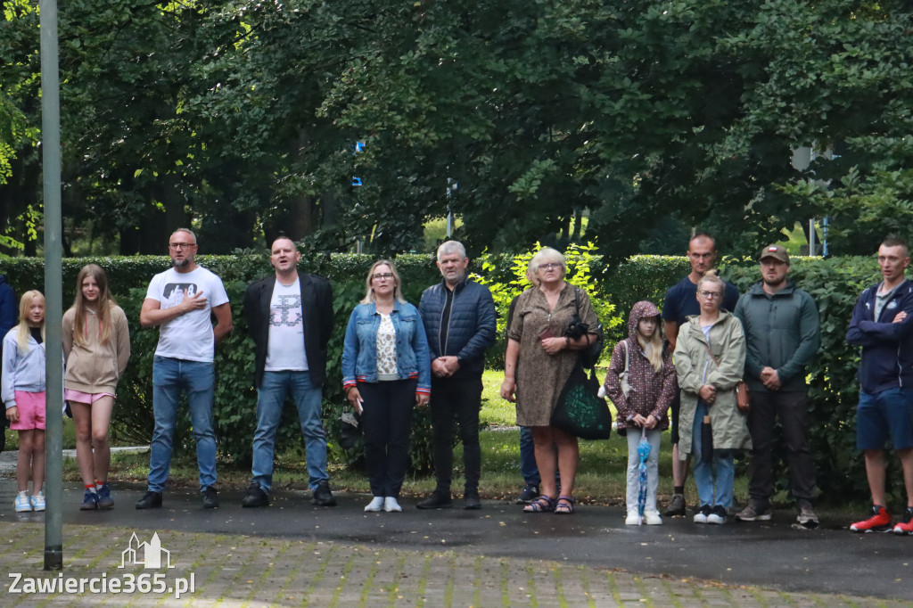 Fotorelacja Zawiercie: 81. rocznica wybuchu Powstania Warszawskiego