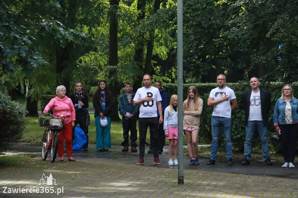Fotorelacja Zawiercie: 81. rocznica wybuchu Powstania Warszawskiego
