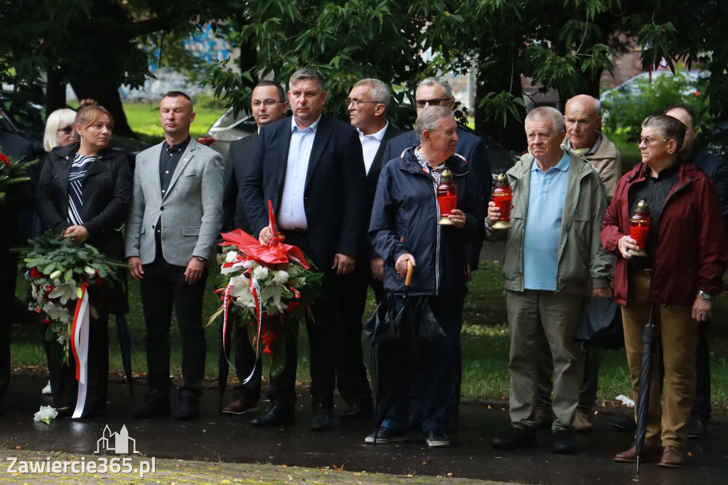 Fotorelacja Zawiercie: 81. rocznica wybuchu Powstania Warszawskiego