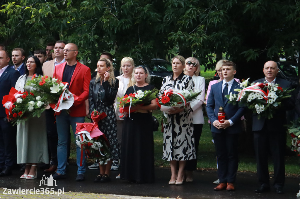 Fotorelacja Zawiercie: 81. rocznica wybuchu Powstania Warszawskiego