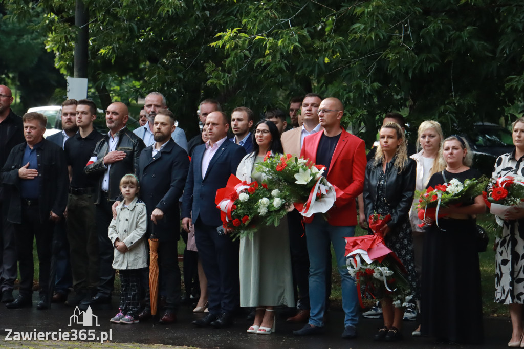 Fotorelacja Zawiercie: 81. rocznica wybuchu Powstania Warszawskiego