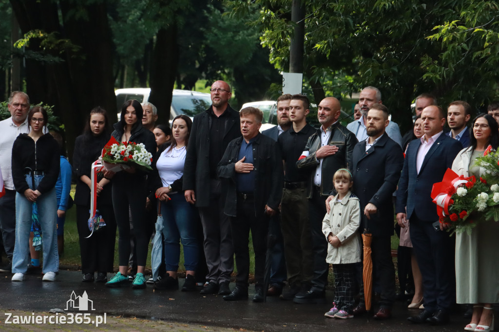 Fotorelacja Zawiercie: 81. rocznica wybuchu Powstania Warszawskiego