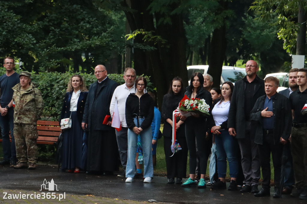 Fotorelacja Zawiercie: 81. rocznica wybuchu Powstania Warszawskiego
