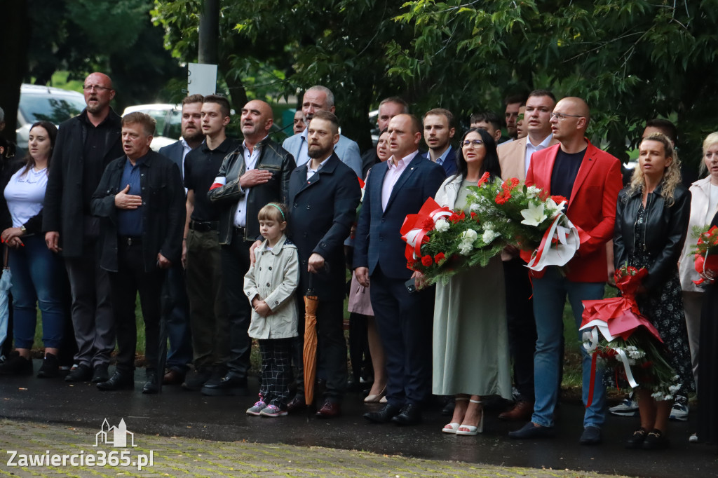 Fotorelacja Zawiercie: 81. rocznica wybuchu Powstania Warszawskiego