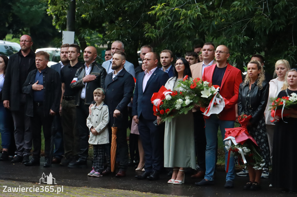 Fotorelacja Zawiercie: 81. rocznica wybuchu Powstania Warszawskiego